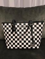 Michael kors tas shopper zwart wit zilver, Ophalen of Verzenden, Nieuw, Zwart, Shopper