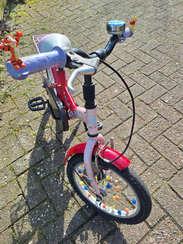 16 inch meisjes fiets, Ophalen, Gebruikt, 16 inch, Handrem
