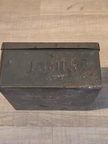 Prachtig vintage Jamin Blik 1974 plakjes herenflikken &  beschikbaar voor biedingen