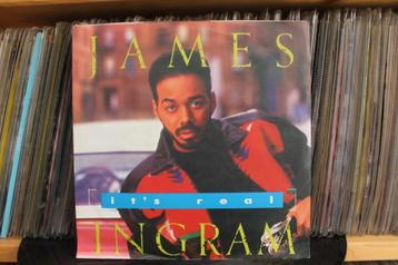 7" Single James Ingram - It's Real / Aren't You Tired beschikbaar voor biedingen