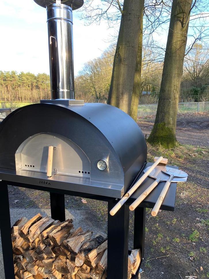 BEEK Grande pizza oven houtgestookt 1 tot 4 pizza's tegelijk, Tuin en Terras, Pizzaovens, Nieuw, Ophalen of Verzenden