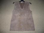 Prachtig suede leren gilet/bodywarmer mt 40 nog nieuw, Ophalen of Verzenden, Nieuw, Maat 38/40 (M), Bruin