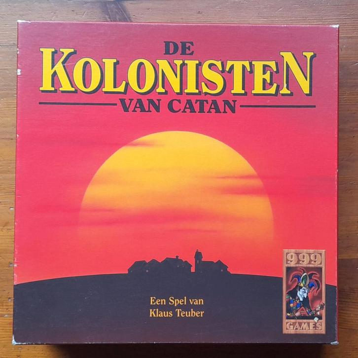 De Kolonisten van Catan Houten Bordspel, Hobby en Vrije tijd, Gezelschapsspellen | Bordspellen, Gebruikt, Drie of vier spelers