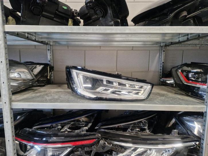 Facelift Audi A1 8X bi xenon led koplamp unit rechts, Auto-onderdelen, Verlichting, Audi, Gebruikt, Verzenden
