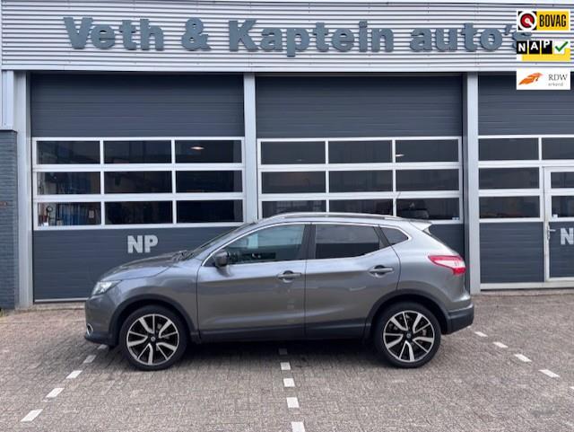 Nissan Qashqai 1.2 Tekna Panoramdak/Automaat/Achteruitrijcam, Auto's, Nissan, Bedrijf, Te koop, Qashqai, 360° camera, ABS, Achteruitrijcamera