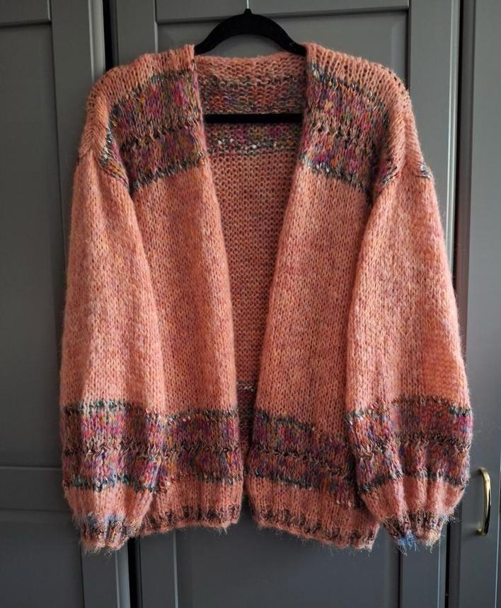 Nieuw handgemaakt alpaca vest, een maat., Kleding | Dames, Truien en Vesten, Nieuw, Maat 46/48 (XL) of groter, Overige kleuren