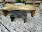 Tuinbank / tuintafel, Ophalen, Zo goed als nieuw, Hout
