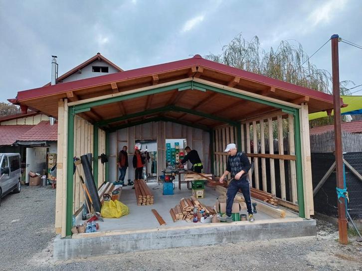 Stal Loods 5mbr Staalconstructie Spanten, Vergunnings vrij !, Doe-het-zelf en Verbouw, Overige Doe-het-zelf en Verbouw, Nieuw