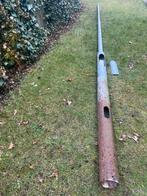 Lantaarn paal met verlichtings armatuur., Tuin en Terras, Buitenverlichting, Ophalen of Verzenden, Staande lamp
