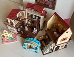 Sylvanian Families huizen (2 stuks) en 8 losse sets, Kinderen en Baby's, Speelgoed | Poppenhuizen, Ophalen of Verzenden, Zo goed als nieuw