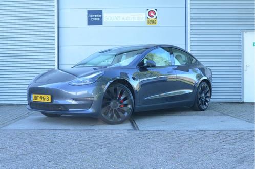 Tesla Model 3 Performance AWD 75 kWh AutoPilot, Warmtepomp, Auto's, Tesla, Bedrijf, Te koop, Model 3, 4x4, ABS, Achteruitrijcamera