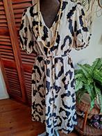 Jurk maat xl 44 46 48, Kleding | Dames, Jurken, Beige, Maat 46/48 (XL) of groter, Ophalen of Verzenden, Zo goed als nieuw