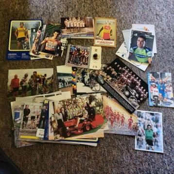 Wielrennen Collectie Kaarten en Meer beschikbaar voor biedingen