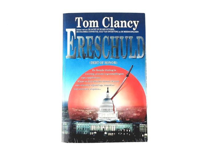 Tom Clancy - Ereschuld, Boeken, Thrillers, Zo goed als nieuw, Ophalen of Verzenden