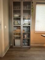 Billy Boekenkast Grijs Metallic met Deuren - Limited Edition, Huis en Inrichting, Ophalen, 200 cm of meer, 50 tot 100 cm, Zo goed als nieuw