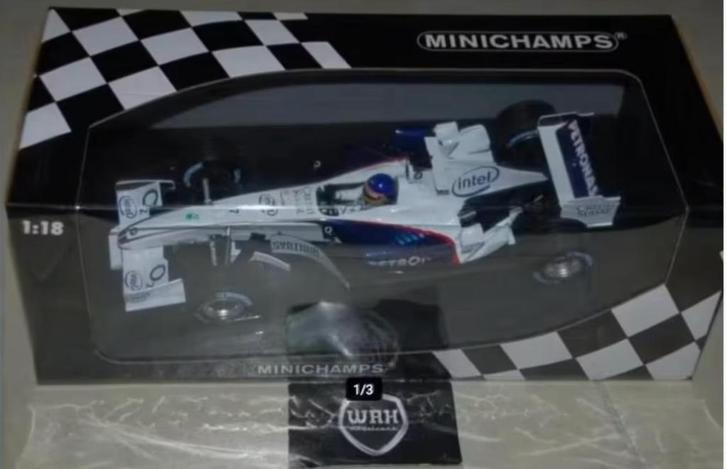 SALE! 1:18 F1 SAUBER C24B VILLENEUVE TESTING Minichamps WRH, Hobby en Vrije tijd, Modelauto's | 1:18, Zo goed als nieuw, Auto
