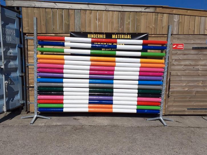 Hindernisbalken hindernis materiaal springbalken hindernis, Dieren en Toebehoren, Paarden en Pony's | Overige Paardenspullen, Zo goed als nieuw