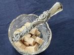 BIEDERMEIER KLONTENTANG - SUIKERTANG, Verzenden, Zilver