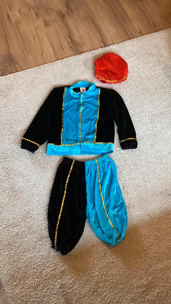 Pietenpak maat 110/116, Diversen, Sinterklaas, Gebruikt, Ophalen of Verzenden