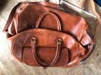 Leren weekendtas, Ophalen, 40 tot 60 cm, 30 cm of meer, Gebruikt