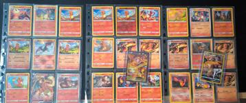 Pokemon kaarten charizard, charmeleon en charmander beschikbaar voor biedingen
