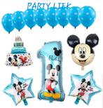 MICKEY MOUSE 1e verjaardag ballonnen set nr M424, Nieuw, Versiering, Ophalen of Verzenden, Verjaardag