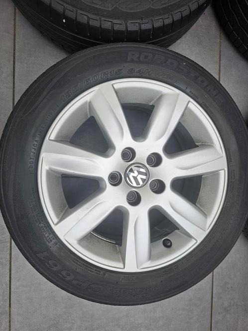 Vw Polo Origineel 15 inch velgen met goede zomerbanden, Auto-onderdelen, Banden en Velgen, Zomerbanden, 15 inch, 185 mm, Ophalen of Verzenden