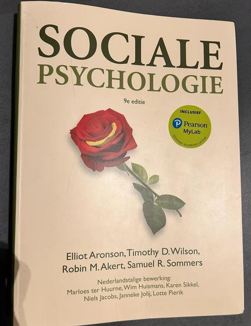 Samuel R. Sommers - Sociale psychologie, Boeken, Schoolboeken, Zo goed als nieuw, Nederlands, Overige niveaus, Ophalen