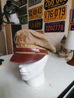 WW2 USAAF Crusher Cap Tan Summer Bancroft, Ophalen of Verzenden, Amerika, Helm of Baret