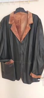 Leren heren jasje mt. 50/52, Kleding | Heren, Ophalen of Verzenden, Zo goed als nieuw, Maat 52/54 (L), Bruin