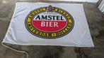 Vintage Amstel vlag, Diversen, Vlaggen en Wimpels, Ophalen of Verzenden, Gebruikt
