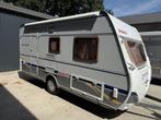 Dethleffs camper 440 DB 2005 incl voortent en zakluifel, Caravans en Kamperen, Caravans, Overige typen, Schokbreker, Treinzit
