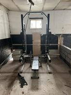 Squat rack met toebehoren power rack/ half rack, Sport en Fitness, Gebruikt, Ophalen