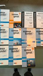 Examenbundels en meer havo 2024/2025 NG t.w.v. 155,-, Boeken, Ophalen of Verzenden, Zo goed als nieuw, HAVO, Nederlands