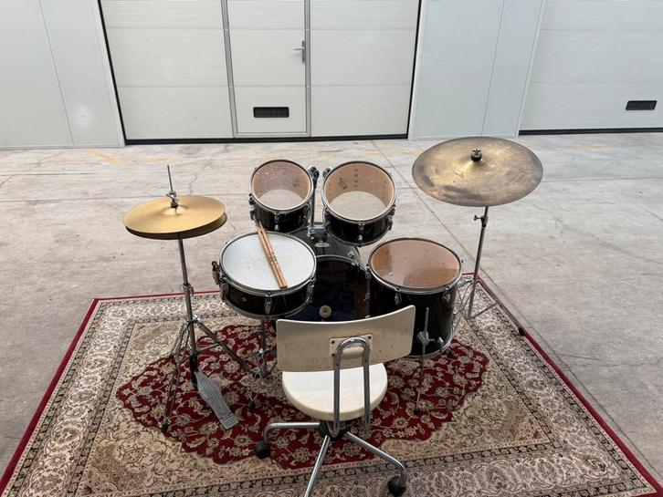 Drumstel Tornado | Compleet!, Muziek en Instrumenten, Percussie, Zo goed als nieuw, Ophalen