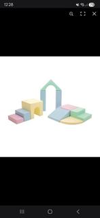 Soft play Pastel Foam Blokken Speelset - Zo Goed Als Nieuw!, Ophalen, Zo goed als nieuw, Overige typen