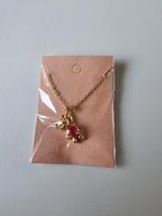 Gouden ketting met beertje, Overige materialen, Nieuw, Ophalen of Verzenden, Met edelsteen