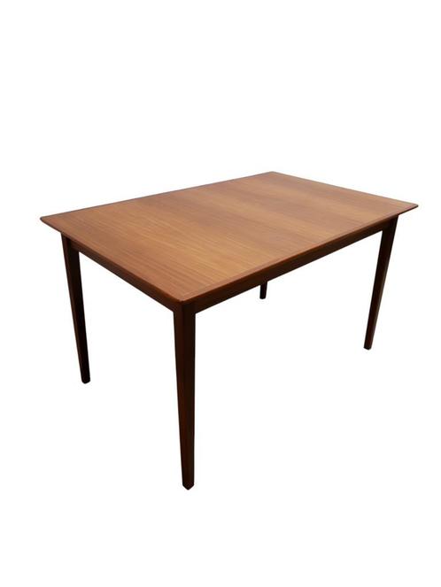 Jaren 60 eettafel, teak, Huis en Inrichting, Complete eetkamers, Gebruikt, Ophalen