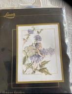 BORDUURPAKKET LANARTE VINTAGE FLOWER FAIRY, Hobby en Vrije tijd, Borduren en Borduurmachines, Ophalen of Verzenden, Zo goed als nieuw