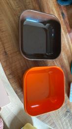 Salade schalen van mepal, Huis en Inrichting, Keuken | Tupperware, Ophalen, Gebruikt, Bruin, Bak of Kom