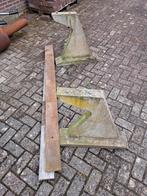 Parkbank  / bankpoten / tuinbank, Doe-het-zelf en Verbouw, Metalen, Ophalen, Zo goed als nieuw, IJzer
