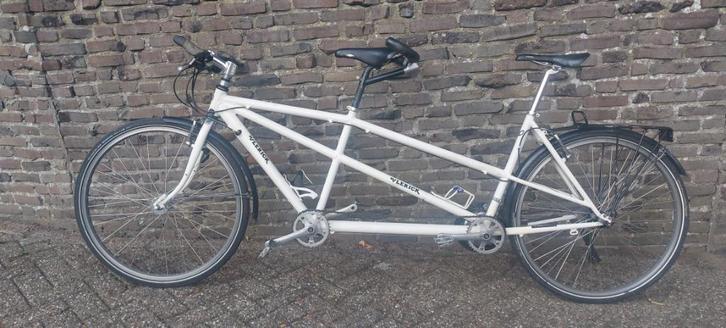 Kleine Vlerick Tandem, Fietsen en Brommers, Fietsen | Tandems, Gebruikt, Meer dan 20 versnellingen, 49 tot 53 cm, 47 tot 51 cm