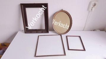 Lijsten voor foto of schilderij, antiek beschikbaar voor biedingen