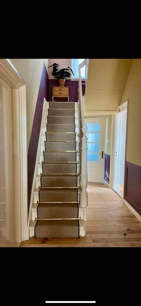 Sisal look trapbekleding - loper 67-60-50 cm breed !, Huis en Inrichting, Stoffering | Vloerbedekking, Zo goed als nieuw, Tapijt