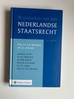 Beginselen van het Nederlandse staatsrecht 19e druk, Boeken, Ophalen, Zo goed als nieuw