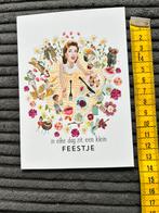 178. Kaart illustr Elke dag is een feestje, Ophalen of Verzenden, Ongelopen