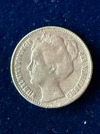 1/2 gulden Wilhelmina 1898, Ophalen of Verzenden, Losse munt