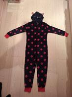 Onesie huispak "poes" maat 146/152 gedragen., Kleding | Dames, Huispakken, Ophalen of Verzenden, Gedragen, Maat 34 (XS) of kleiner