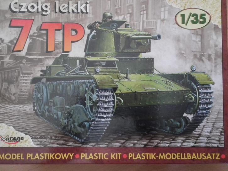 Mirage 35301, Soviet liht tank 7TP, 1/35, Hobby en Vrije tijd, Modelbouw | Auto's en Voertuigen, Nieuw, Tank, 1:32 tot 1:50, Overige merken