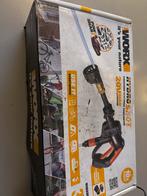 Worx Hogedrukreiniger met 2 Accu's - Weinig Gebruikt, Ophalen, Zo goed als nieuw, Accu, Met regelbare waterdruk